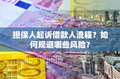 北京担保人起诉借款人流程？如何规避哪些风险？