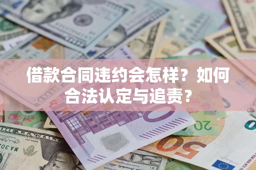 北京借款合同违约会怎样？如何合法认定与追责？